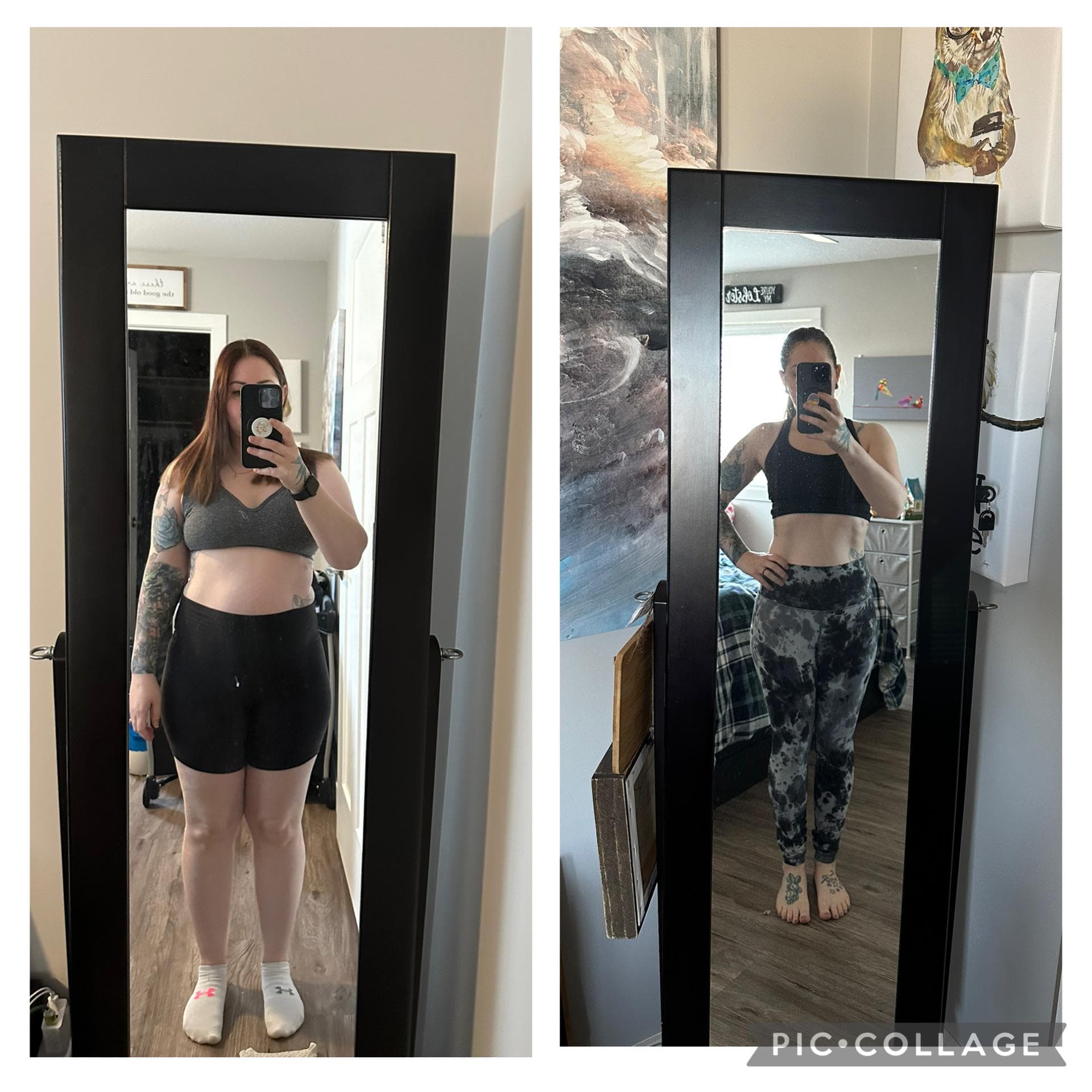 155 to 126 lbs transformation