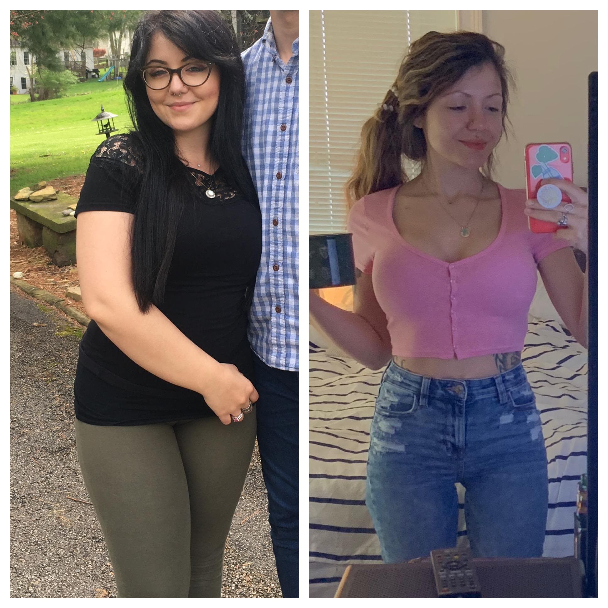 160 to 110 lbs weight loss