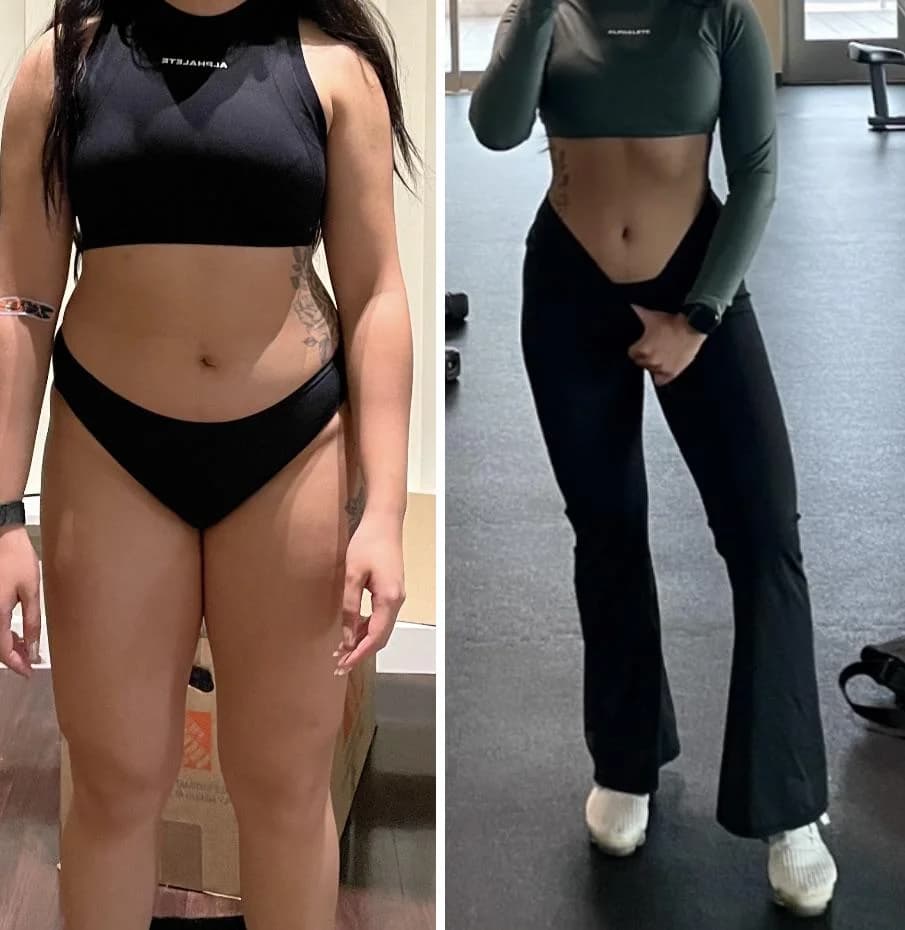 5'0" — 128 to 119 lbs in 2 months