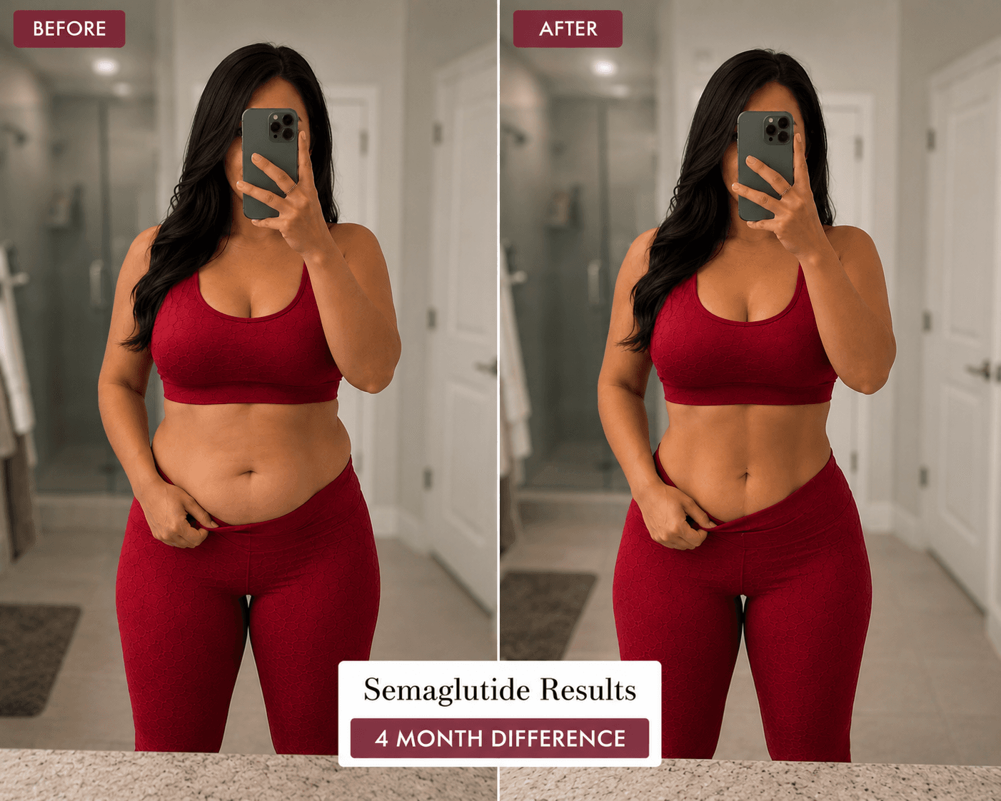 Semaglutide results 4 months
